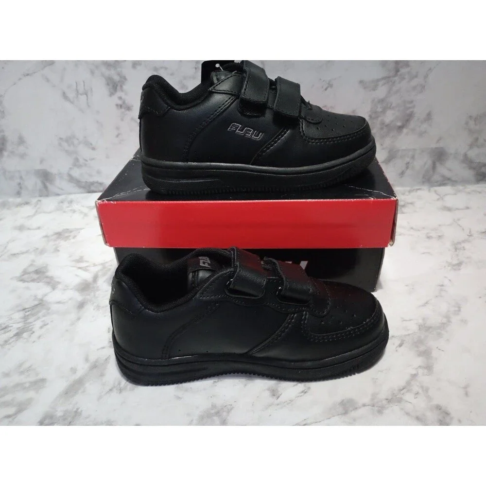 NIB FUBU Black Sneakers Size 9